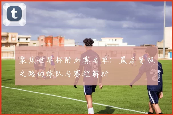 聚焦世界杯附加赛名单:最后晋级之路的球队与赛程解析