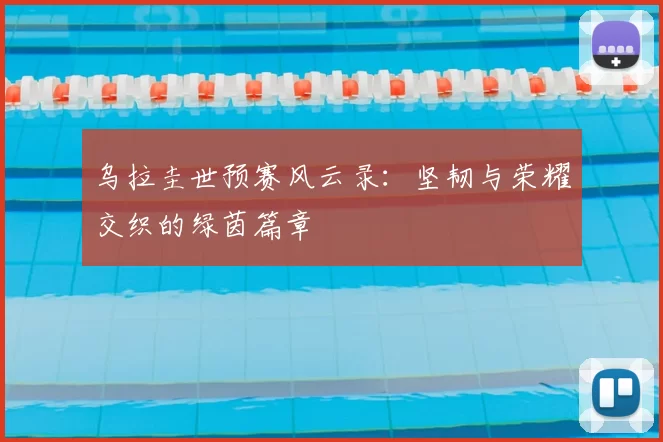 乌拉圭世预赛风云录:坚韧与荣耀交织的绿茵篇章