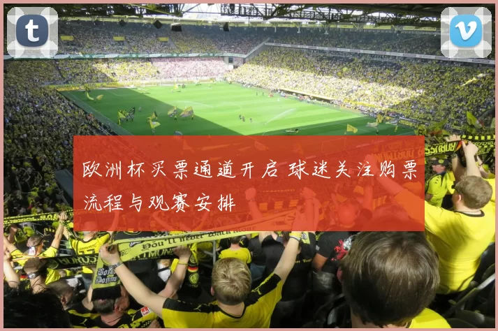 欧洲杯买票通道开启 球迷关注购票流程与观赛安排